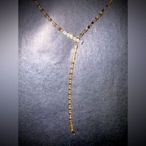 Nadri Em Isle Chain Y in 18K Gold Plated Elegant 16 Inch Necklace ✨ Sold Out